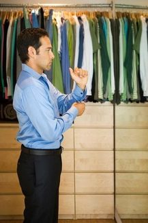 Men need closet space too
