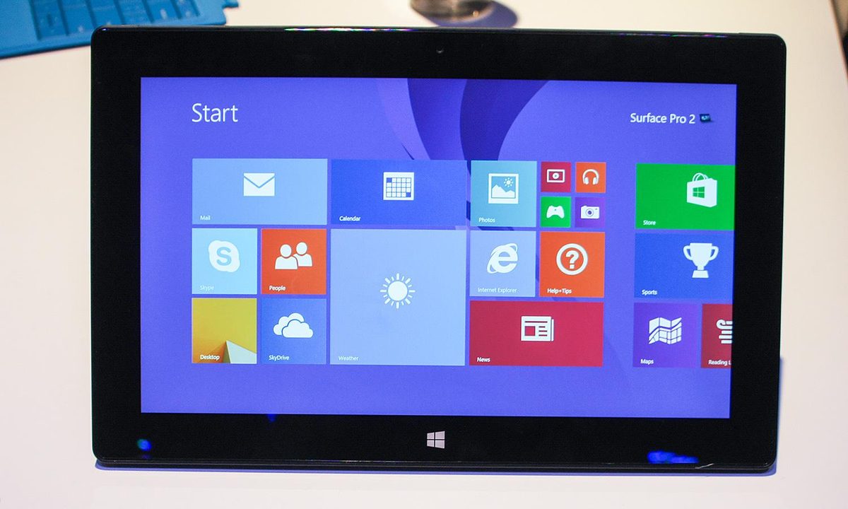 microsoft surface pro 2 review front