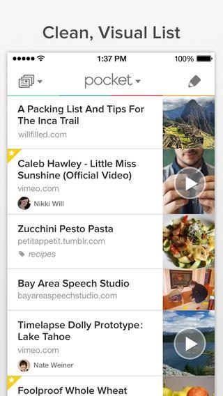 best ios 7 apps pocket3