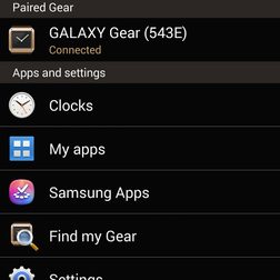 samsung galaxy gear smartwatch review android software gear manager