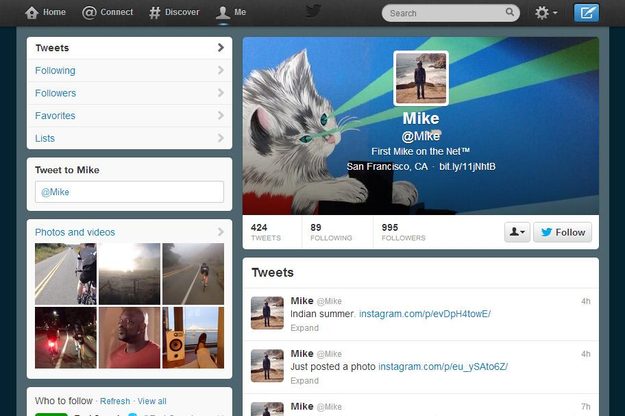 twiiter-@mike