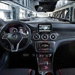 2014 Mercedes Benz CLA45 interior front