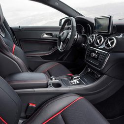 2014 Mercedes Benz CLA45 interior side