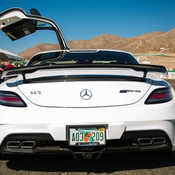 2014 Mercedes Benz SLS AMG Black Series rear