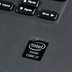Dell XPS 15 review intel logo