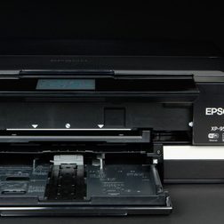Epson XP-950 printer output tray 2
