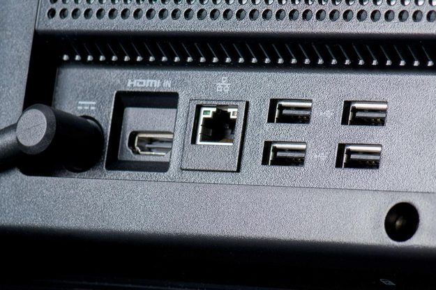 Gateway ZX4970 UR22 back ports