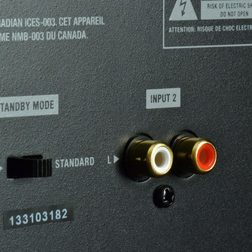 Marshall Standmore BT Speaker jacks angle