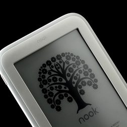 NOOK Glow top screen