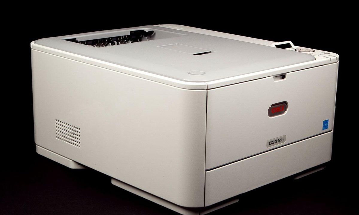 OKI C331dn front angle