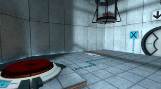 This is a screenshot from Portal. It is also relevant.
