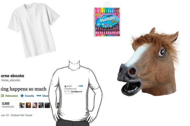 horse ebooks costume
