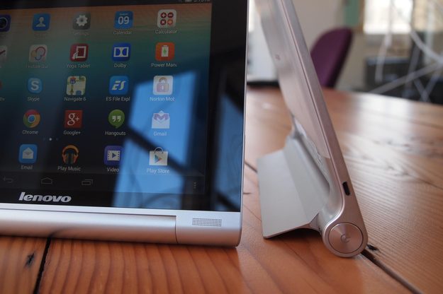 Lenovo Yoga Tablet Kickstand and speaker