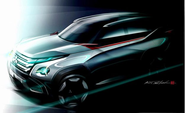 Mitsubishi Concept GC-PHEV teaser