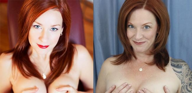 redhead writing - erika and camille
