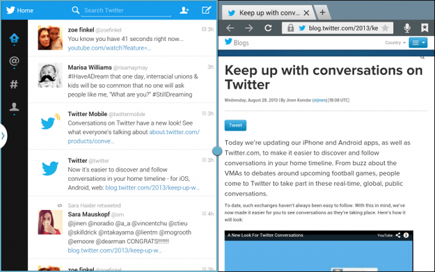 twitter multi-screen