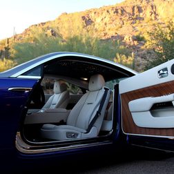 2014 Rolls Royce Wraith door open