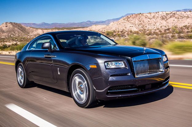 2014 Rolls Royce Wraith front left angle