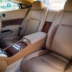 2014 Rolls Royce Wraith interior back