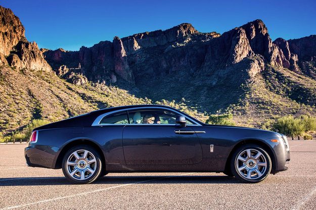 c2014 Rolls Royce Wraith right side