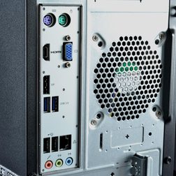 Gateway DX 4885 UB3A back ports 2