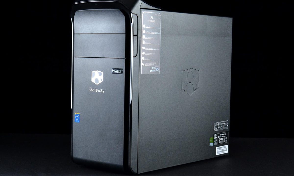 Gateway DX 4885 UB3A front angle
