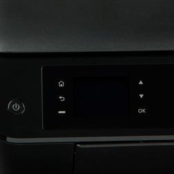hp envy 4500 review display and power button