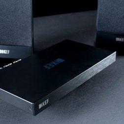 KEF V300 amp scale