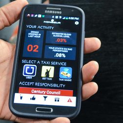 Monsieur smartphone app
