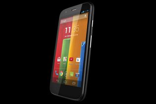 Motorola Moto G front left