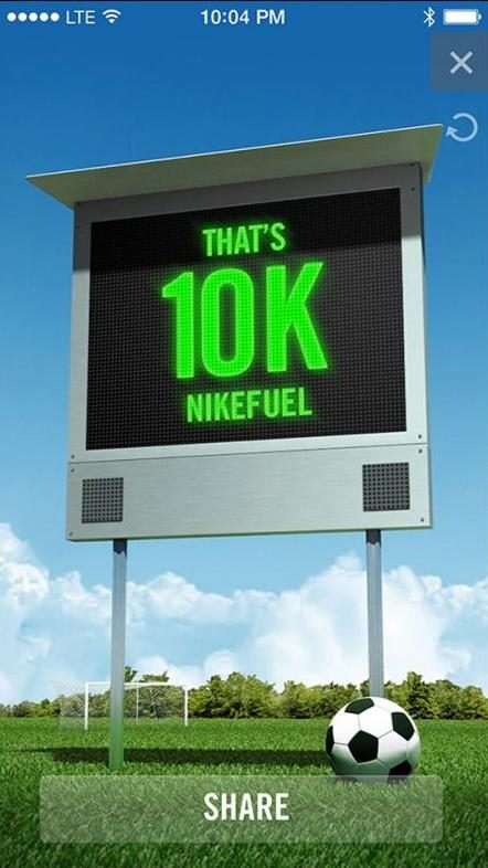 Nike Fuelband SE share