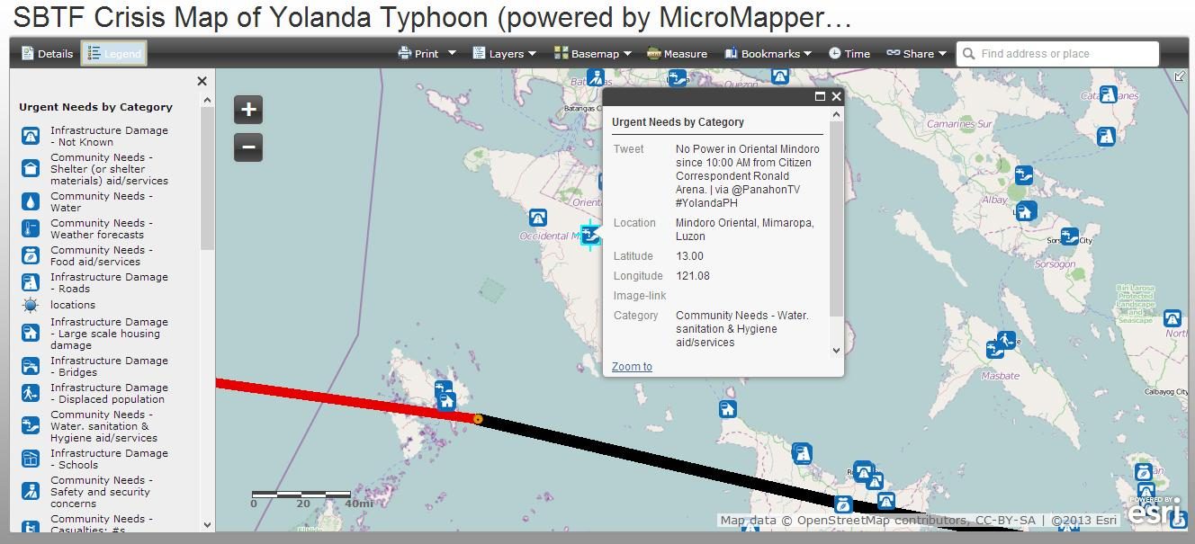 Click here to view The Stand By Task Force Crisis Map