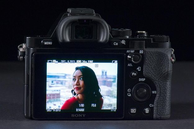 Sony Alpha 7R back