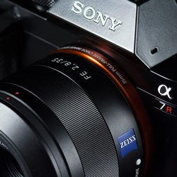Sony Alpha 7R logo group