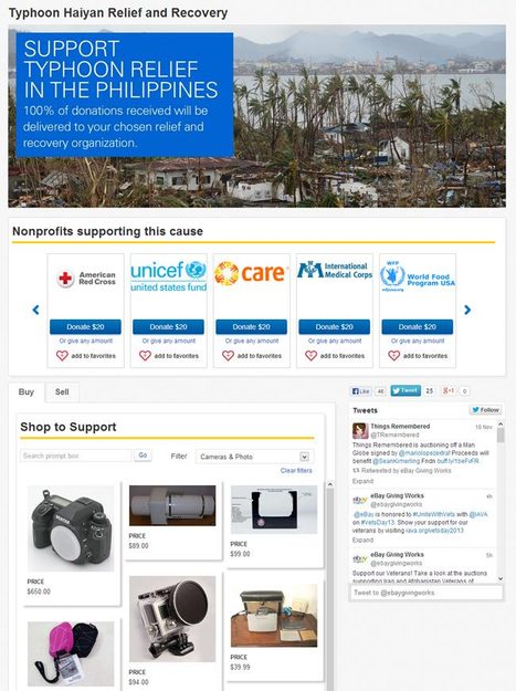 ebay typhoon haiyan