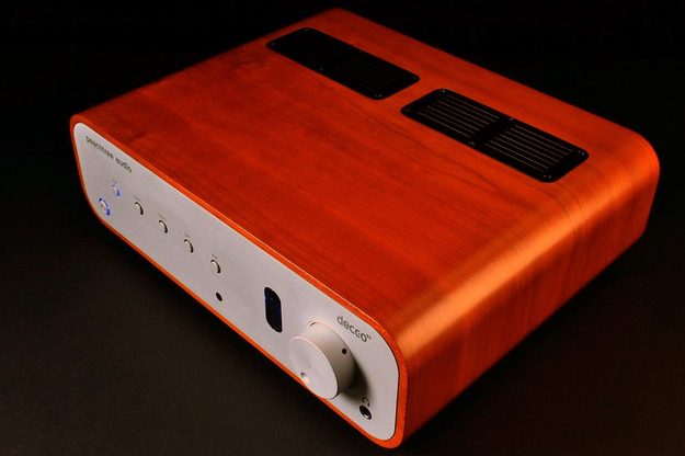 peachtree audio decco65 amplifier top angle full