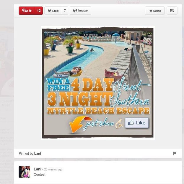 pinterest contest