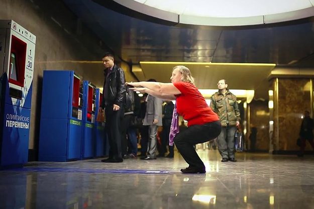 subway ticket machine 300 squats moscow