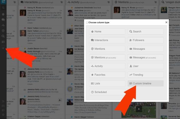custom timeline create
