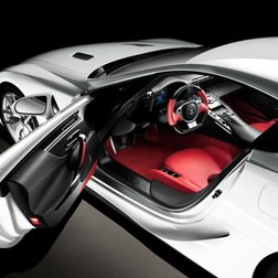 2012 Lexus LFA driver door open