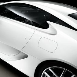2012 Lexus LFA gas tank door