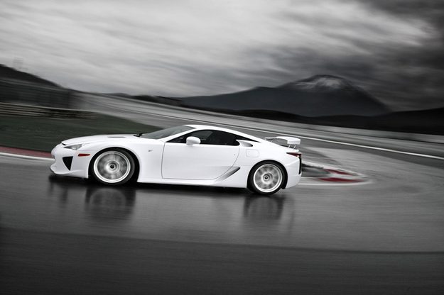2012 Lexus LFA- ainy mountain