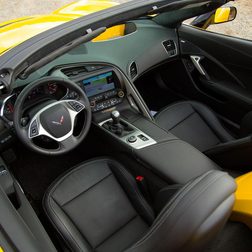 2014 Corvette Stingray Convertible cabin