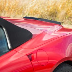 2014 Corvette Stingray Convertible red rear