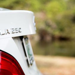2014 Mercedes Benz CLA250 rear macro