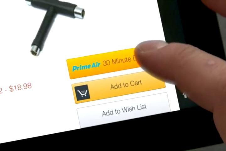 Amazon PrimeAir ordering