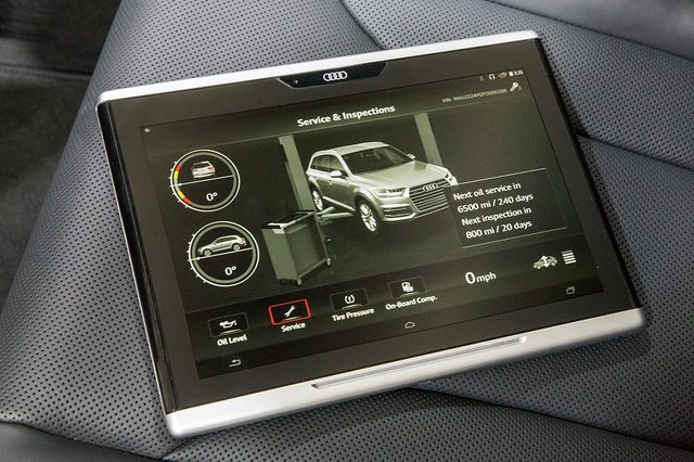 Audi Tablet for 2016 Q7