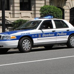 Boston Police Cruiser