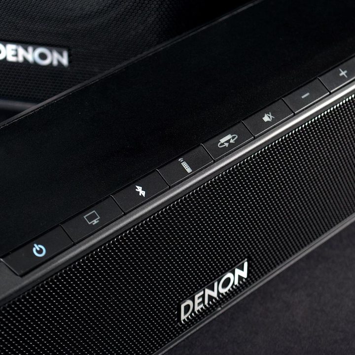 Denon DHT S514 review top buttons