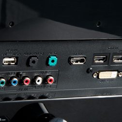 LG 219 monitor rear jacks